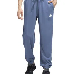 Adidas Blue Regular Fit Sports Joggers-picture-33