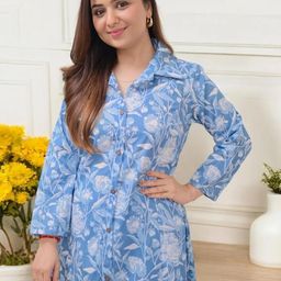 Diva's Choice Women Cotton Blend Kurta Sets-image-97