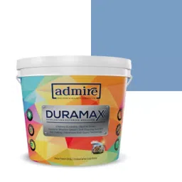 ADMIRE PAINTS DURAMAX Exterior Emulsion Paint 10 L Capacity Blue Pottery-image-64