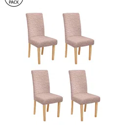 Cortina Set of 4 Pink Printed Chair Covers-image-6