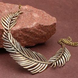 SOHI Gold Designer Necklace-image-16