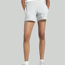 Puma Grey Cotton Regular Fit Sports Shorts-image-14