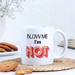 FNP White Ceramic Sassy Steam Mug (325ml)-21