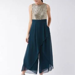 Miss Chase Green Embellished Jumpsuit-image-65