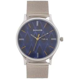 Sonata NR77105SM04 Knot Analog Watch for Men-26