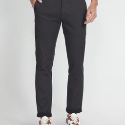Arrow Sport Men Printed Slim Fit Low-Rise Chinos Trousers-image-73