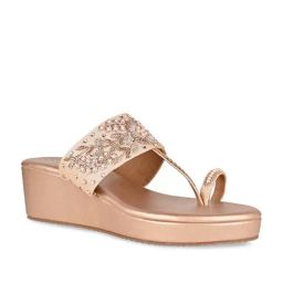Rocia by Regal Women's Rose Gold Toe Ring Wedges-image-98