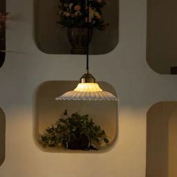 Kridha Living White Glass Blanco Ceiling Light-image-8