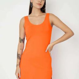 Brinns Orange Fitted Camisole-picture-1