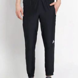 Adidas Black Regular Fit Printed Sports Joggers-image-76