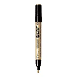 Pilot Super Color Marker (IMP) Medium Tip Gold with Permanent Type Ink, 1129-picture-15