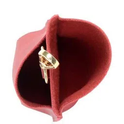 Baggit Red Solid Medium Pouch image 4