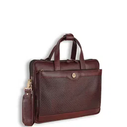 Steve Jhonson Men Leather Laptop Bag-29