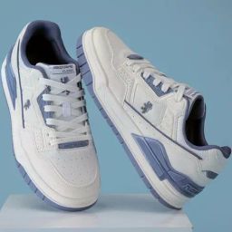 Red Tape Men's Hustle Collection White & Blue Casual Sneakers-18