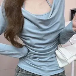 HERE&NOW Women Extended Sleeves Top-image-14