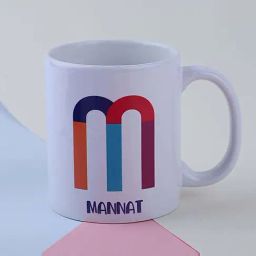 FNP Multicolor Ceramic Personalised Adorable Name Mug (325ml)-20