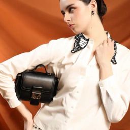 Kazo Eli Black Small Satchel-picture-30