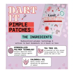 Gush Dart It Hydrocolloid Pimple Patches Combo - Mega Pack of 6 image 3
