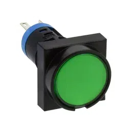 IDEC H6 Series HAP Type Indicator Light Short Body Type and 16 mm Mounting Hole Dia, HA3P-14G-17