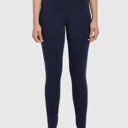 Fabindia Navy Cotton Leggings-image-38