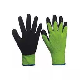 BRALA Polyester and Cotton Cut Resistant Gloves Green and Black Color, Free Size (Pack of 72 Pair)-image-71