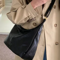 StyleCast Structured Hobo Bag with Cut Work-1