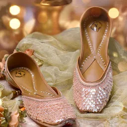 YASSIO Women Ethnic Mojaris Flats-picture-38