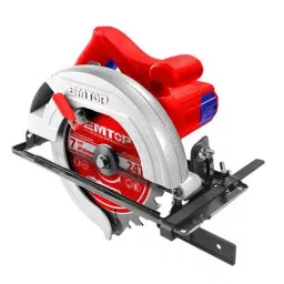 Emtop 185x20 mm 1400 W Input Power 4800 RPM Circular Saw Red and Black, ECSW1852-image-4