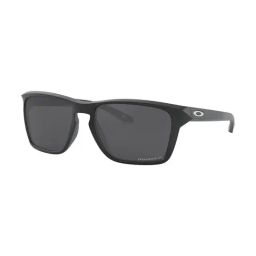 Oakley Grey Polarized Rectangular Sunglasses for Men-18