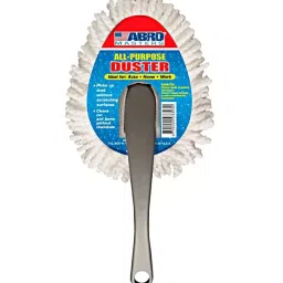 Aipl-Abro 64x8 cm White Microfiber Duster Pack of 1 Pc-image-26