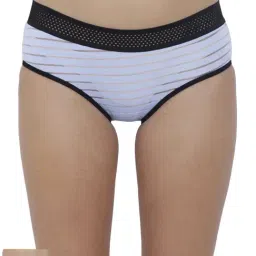 BASIICS by La Intimo Multicolor Striped Hipster Panty( Pack Of 2 )-image-53