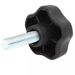 RS PRO Black Multiple Lobes Clamping Knob M6 Threaded Stud, 1883451-image-52