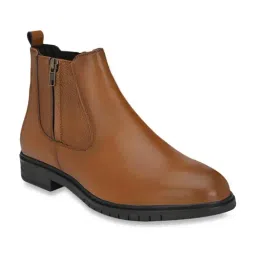 Delize Men's Tan Chelsea Boots-image-70