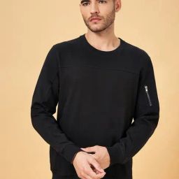 Urban Ranger by Pantaloons Black Regular Fit Sweatshirt-image-111