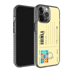 DailyObjects mpact Resistant Postcard Printed iPhone 12 Pro Max Phone Back case image 1