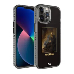 DailyObjects Black & Brown Coping iPhone 12 Pro Max Back Case-36