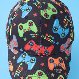 Pine Kids Baseball Cap with Video Game Print - Multicolour-image-23