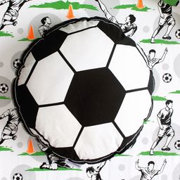 SilverLinen Football Fever Shape Cushion-image-44