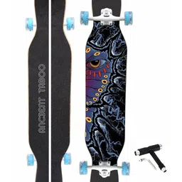 JASPO Voyage 43"x9"Inches Longboard Skateboards -Long Boards for Adults, Teens and Kids. 9 Layer Canadian Maple Deck Concave Skateboard (Ancient Taboo)-image-87