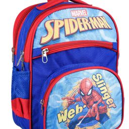 Kuber Industries Marvel Web Slinger Spider-Man School Bags  Kids School Bags  Student Bookbag  Travel Backpack  School Bag for Girls & Boys  School Bag with 4 Compartments  Royal Blue Height 14 Inch-image-38