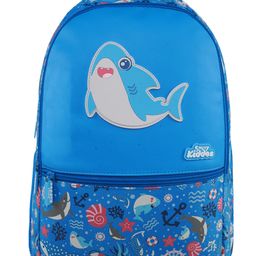 Smily Kiddos 16 Ltrs Backpack Baby Shark Theme Blue - Height 16 Inch-image-27