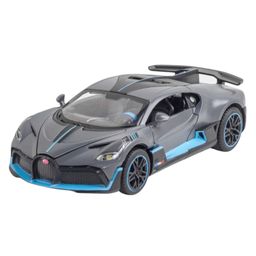 SVE 1:36 Bugati Divo Diecast Metal Pullback Toy car with Openable Doors, lights And sound music [Colors as Per Stock]-image-92