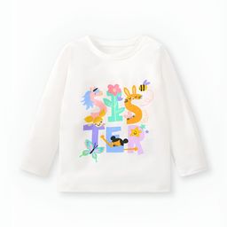 LULU & SKY Girls Printed Applique T-shirt-picture-36