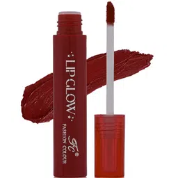 Fashion Colour Pretty Lip Glow Non Transfer Liquid Lipstick - 3ml - Dark Violet - 04-53
