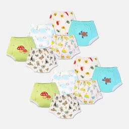 You Got Plan B Pack Of 12 Printed High Rise Cotton Anti Microbial Padded Briefs-picture-31