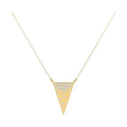 Silvermist 925 Sterling Silver Triangle Mirage Pendant Necklace for Women & Girls-image-8