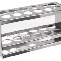 Rasayan 20 mm Test Tube Rack Double Tier Aluminum Sheet Holding Capacity 30-image-86