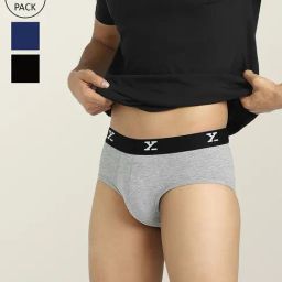 XYXX Multicolor Briefs - Pack of 3-picture-36