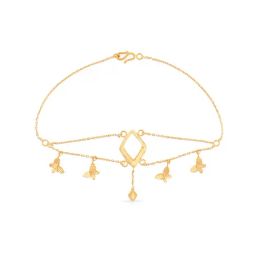 Malabar Gold and Diamonds BIS Hallmark 22k Yellow Gold Flexible Fit Bracelet for Women-picture-32