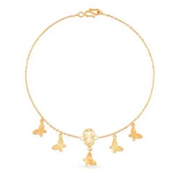 Malabar Gold and Diamonds BIS Hallmark 22k Yellow Gold Flexible Fit Bracelet for Women-image-8